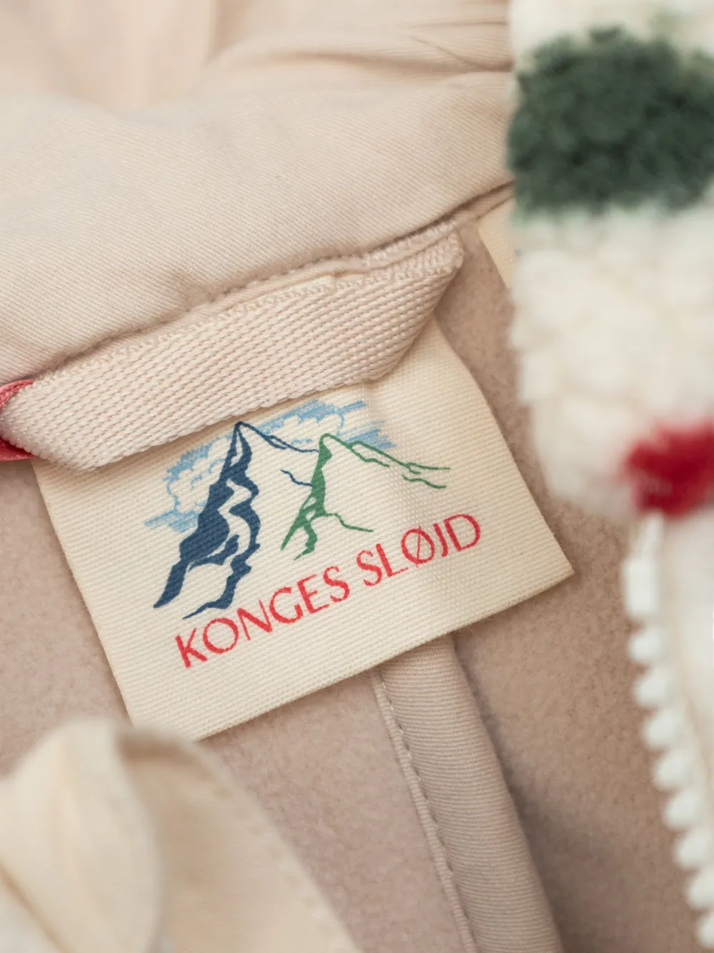 Konges Sløjd Babypakje met kersenprint Beige