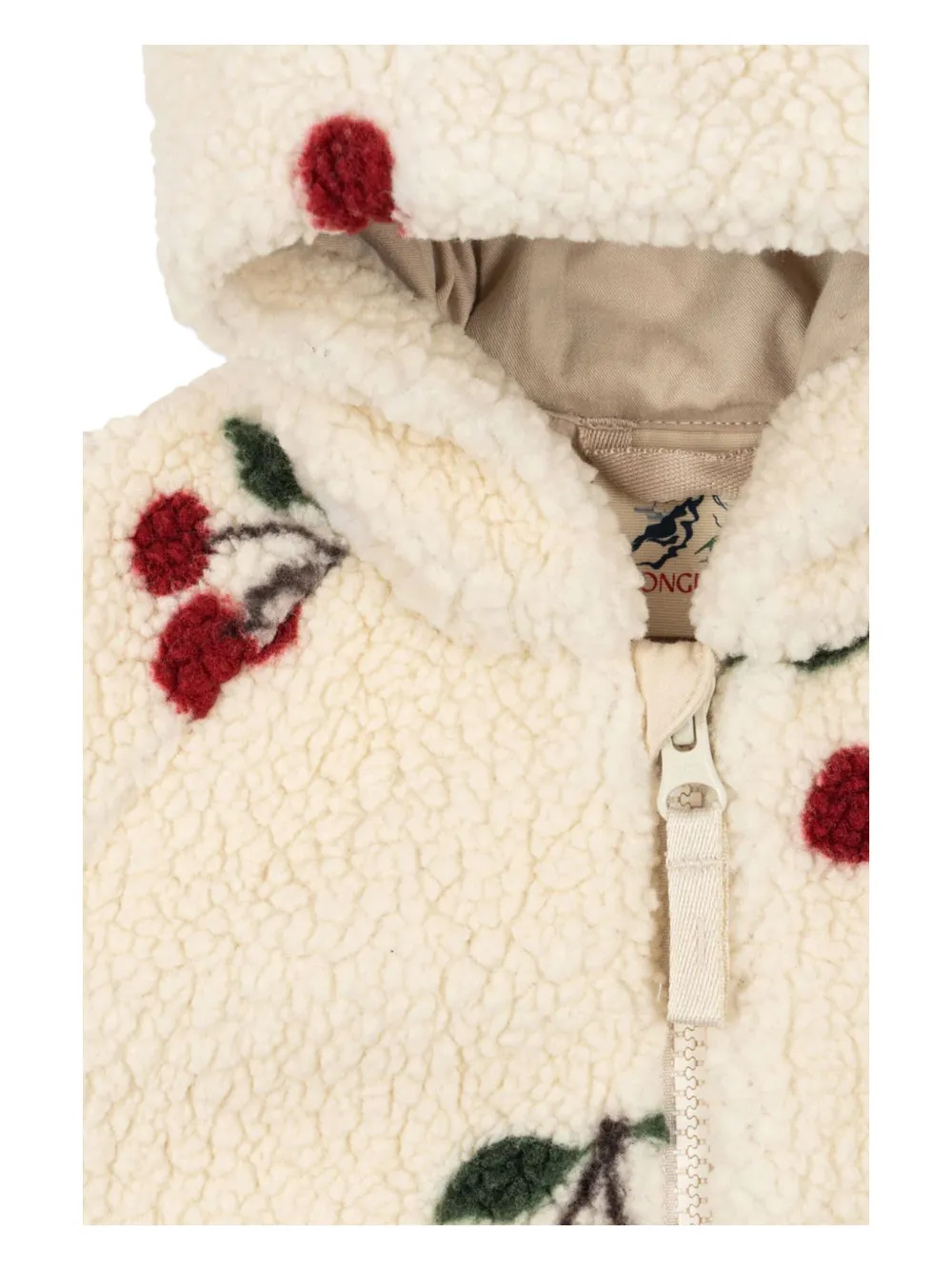 Konges Sløjd cherry-print babywear - Beige