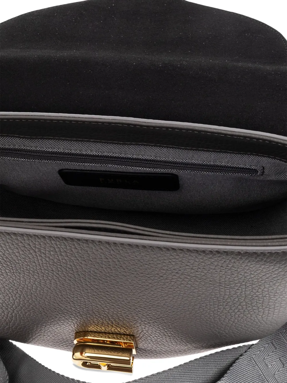 Furla Lotus kleine crossbodytas Grijs