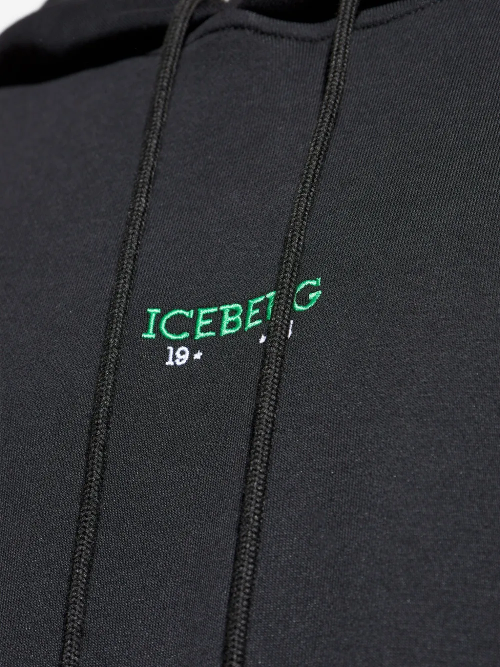 Iceberg Hoodie met print Zwart