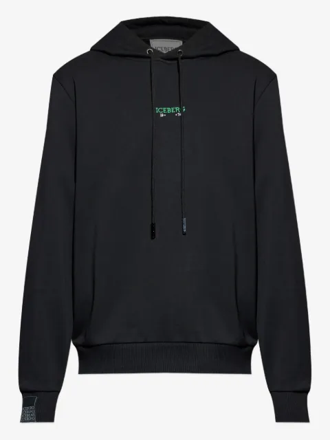 Iceberg graphic-print hoodie