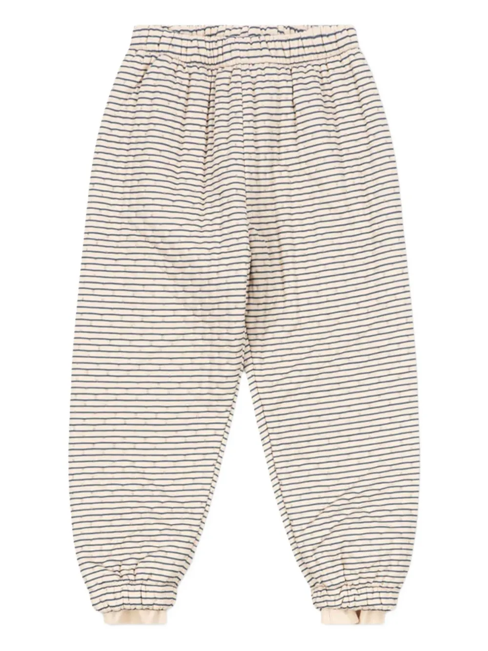 Konges Sløjd striped track pants | Neutrals | Image 1