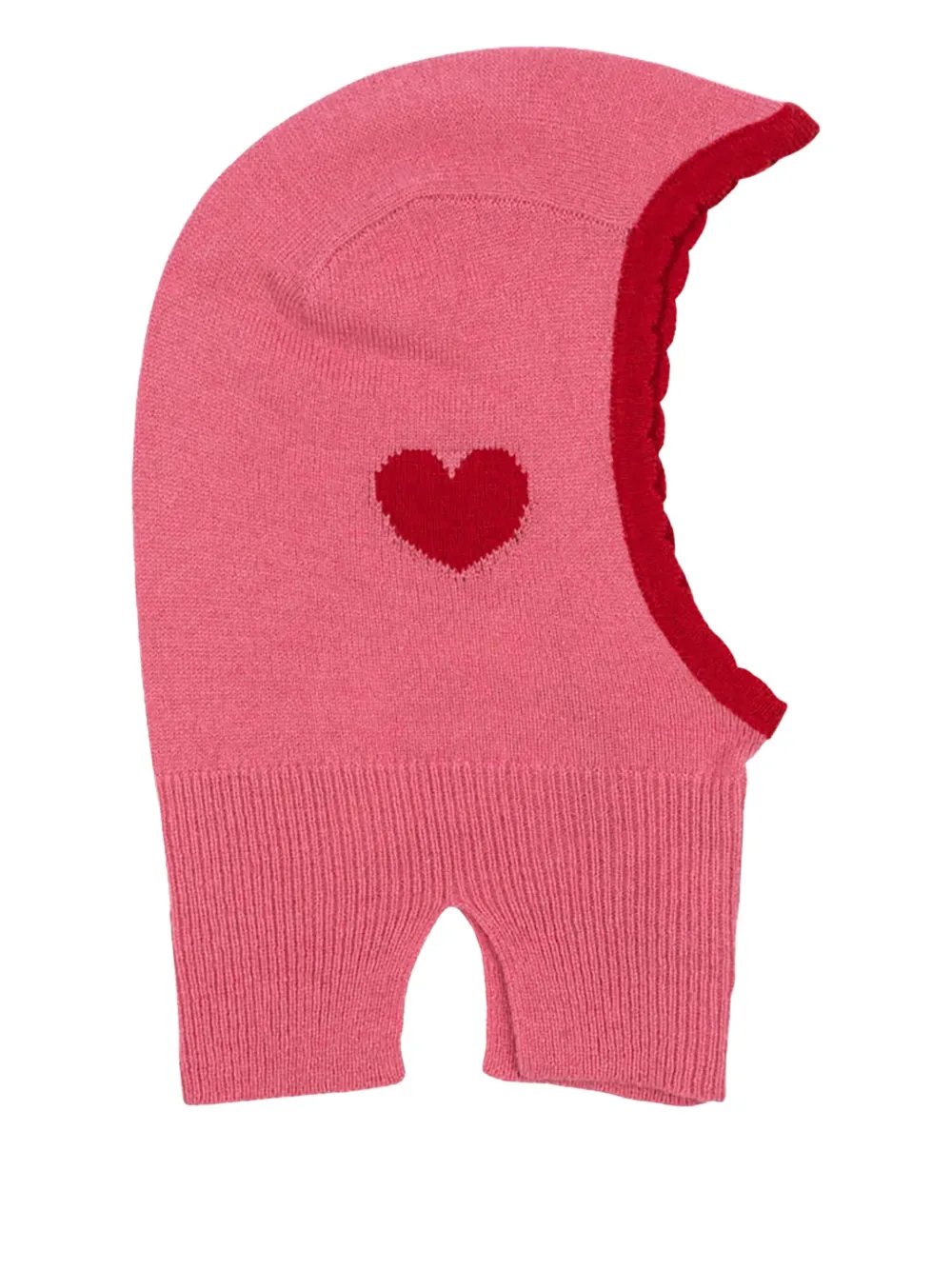 Konges Sløjd heart-motif balaclava | Pink | Image 1