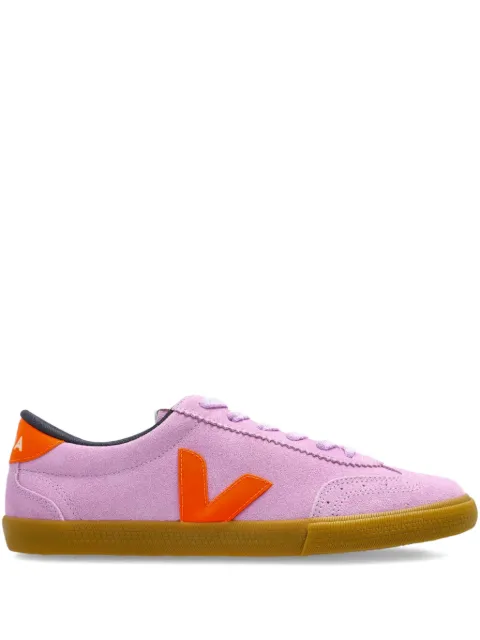 VEJA suede logo sneakers