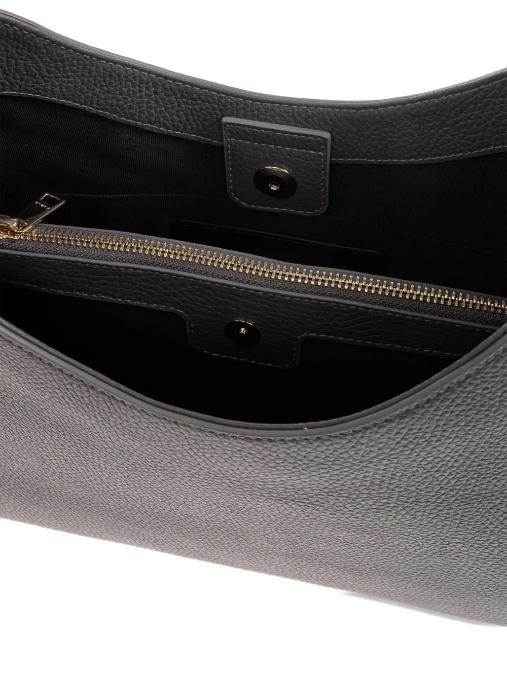 Furla Large Nuvola Leather Tote Bag In Gray