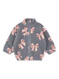 Konges Sløjd bow-patterned jacket - Blue