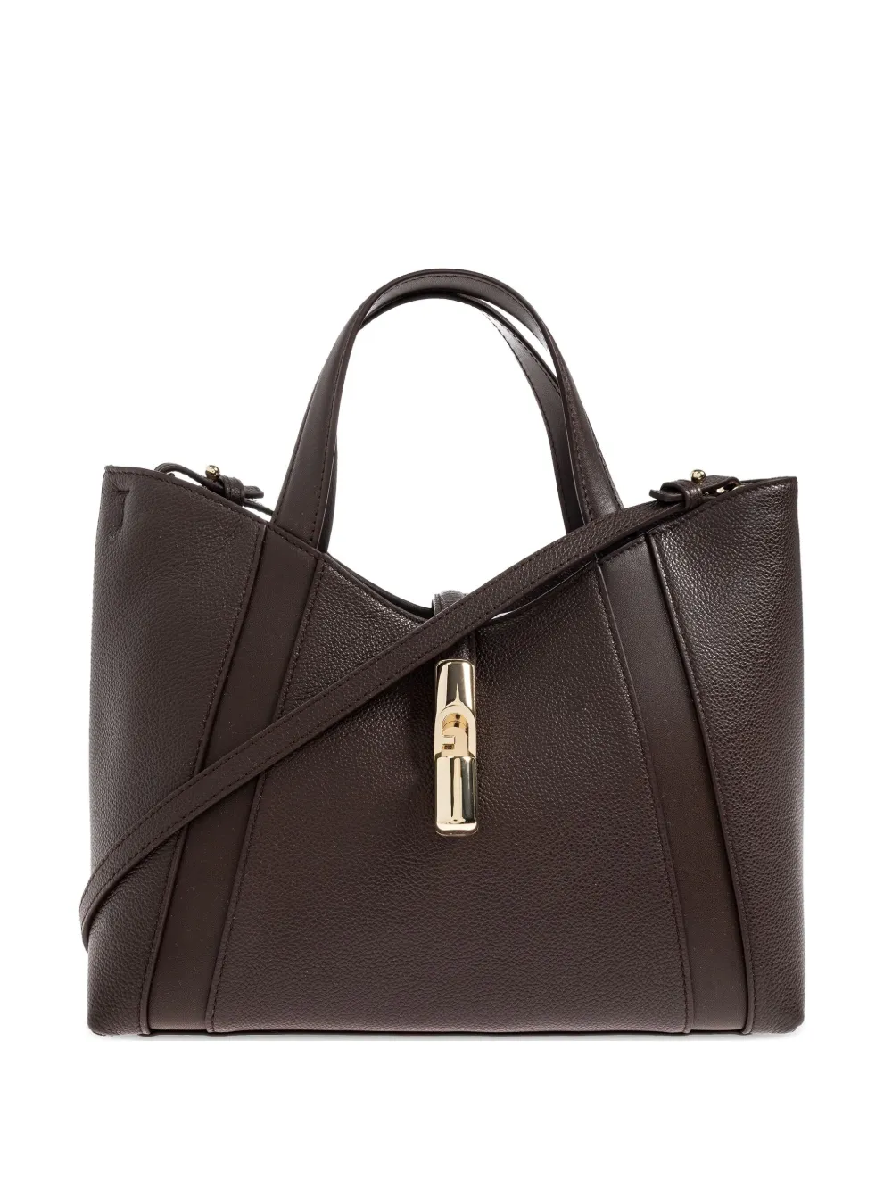 Furla small Goccia tote bag - Marrone