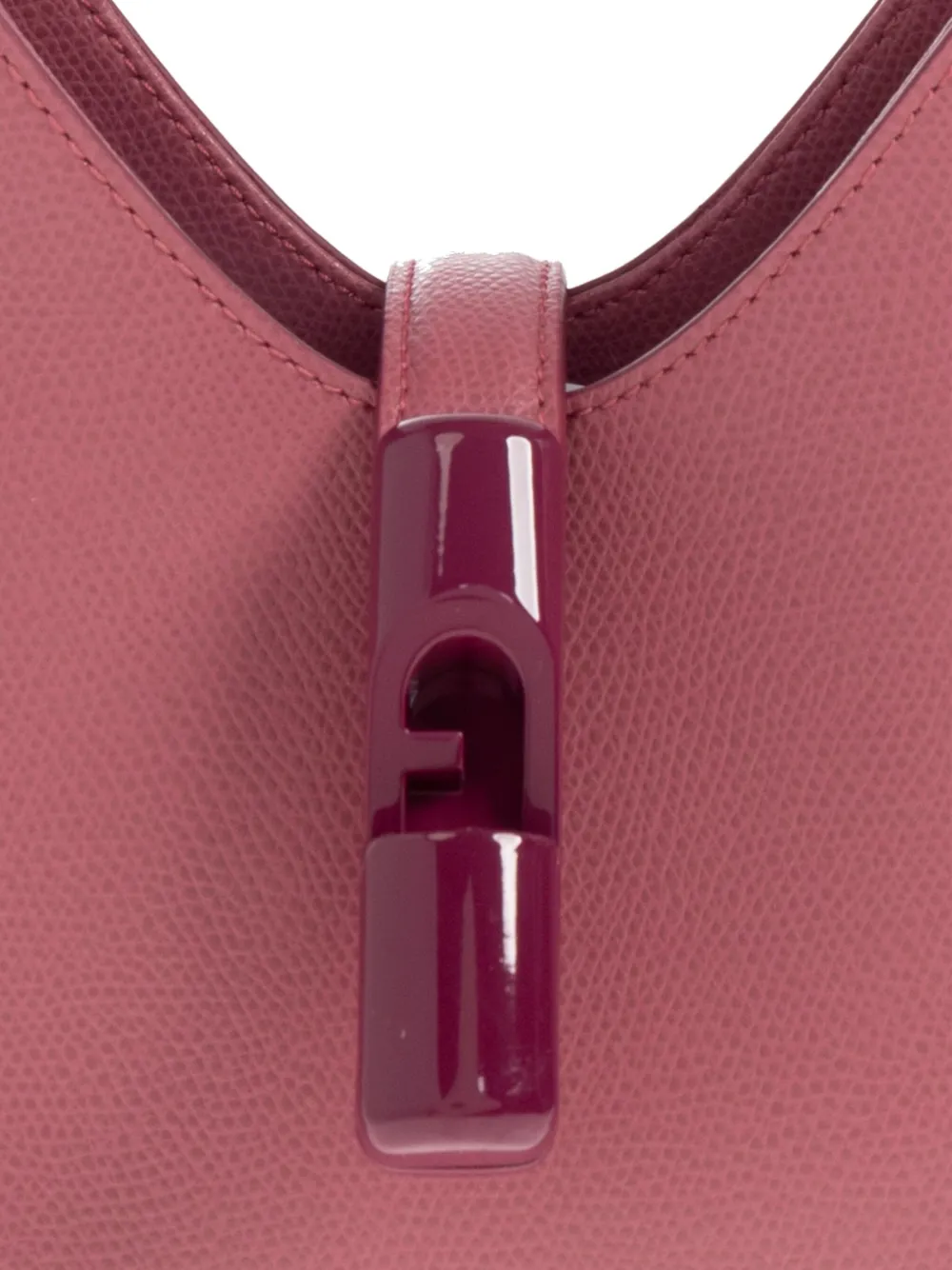 Furla Stylish Shoulder Bag Adjustable Strap In Pink