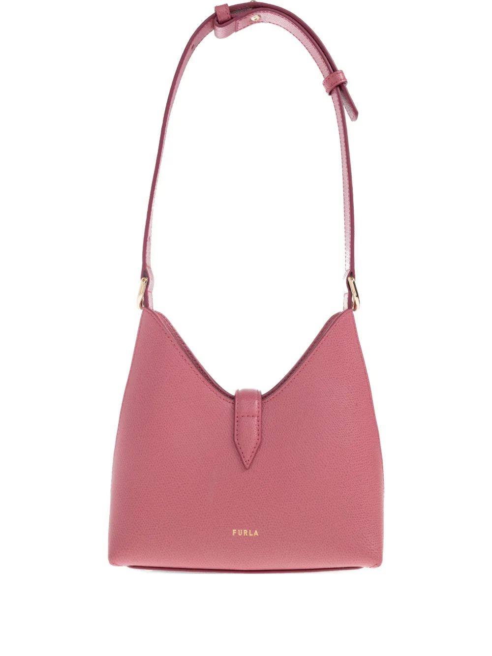 Furla Stylish Shoulder Bag Adjustable Strap In Pink