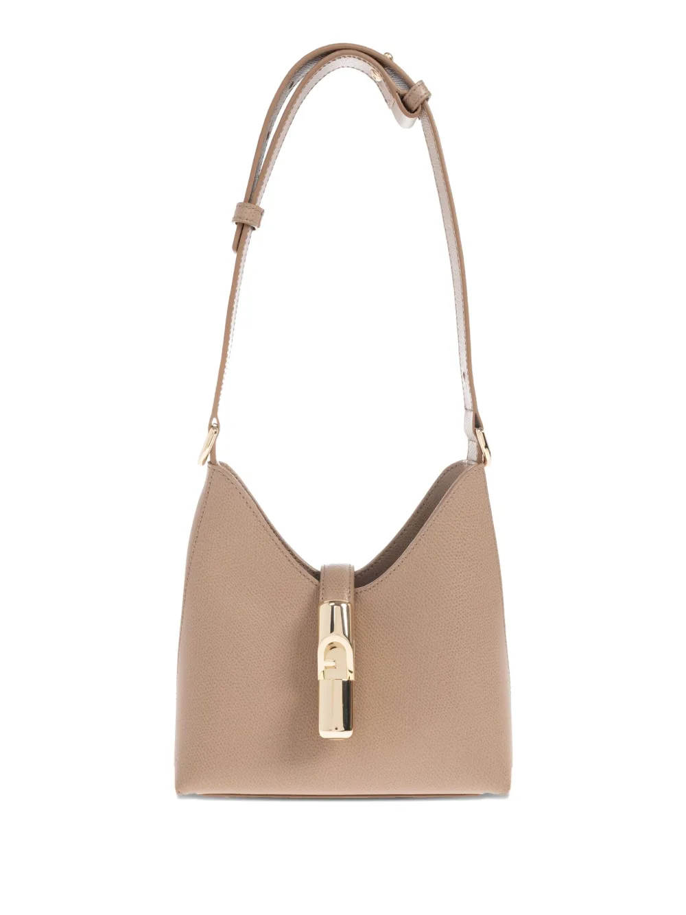 Furla Iride mini-schoudertas Beige