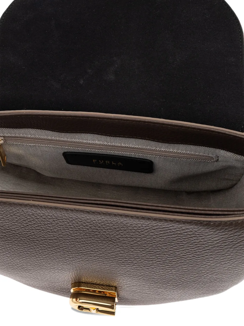 Furla Lotus kleine schoudertas Bruin