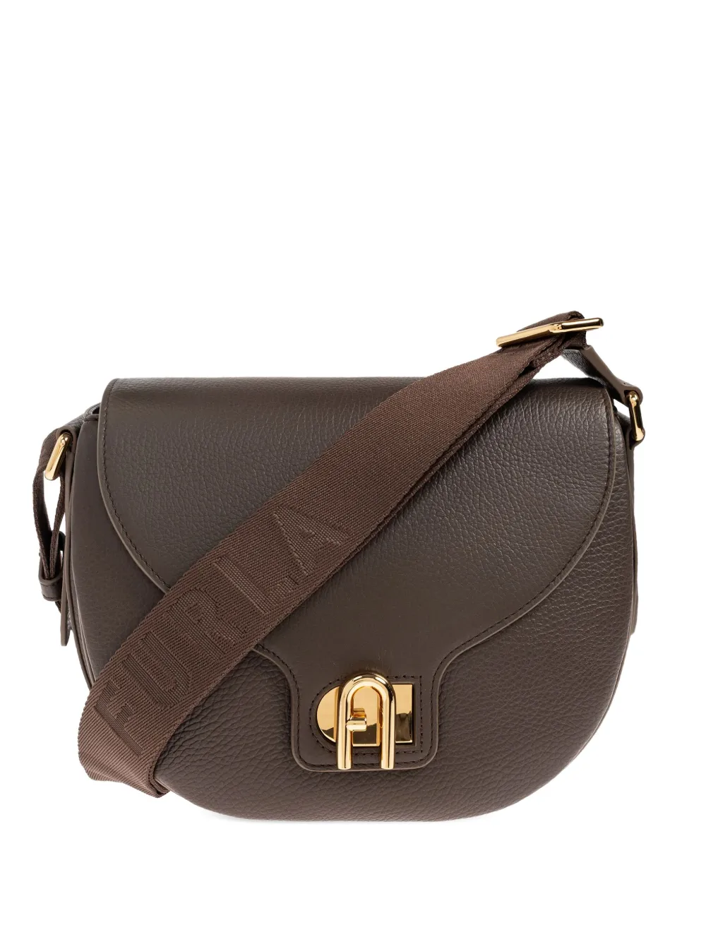 Furla small Lotus shoulder bag - Marrone