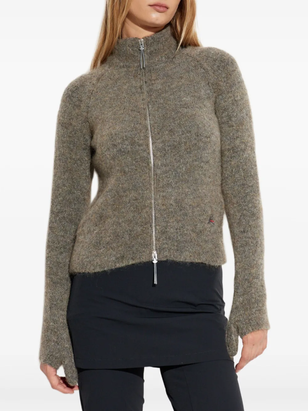  Roa Tasna Zip-up Cardigan - Neutrals 