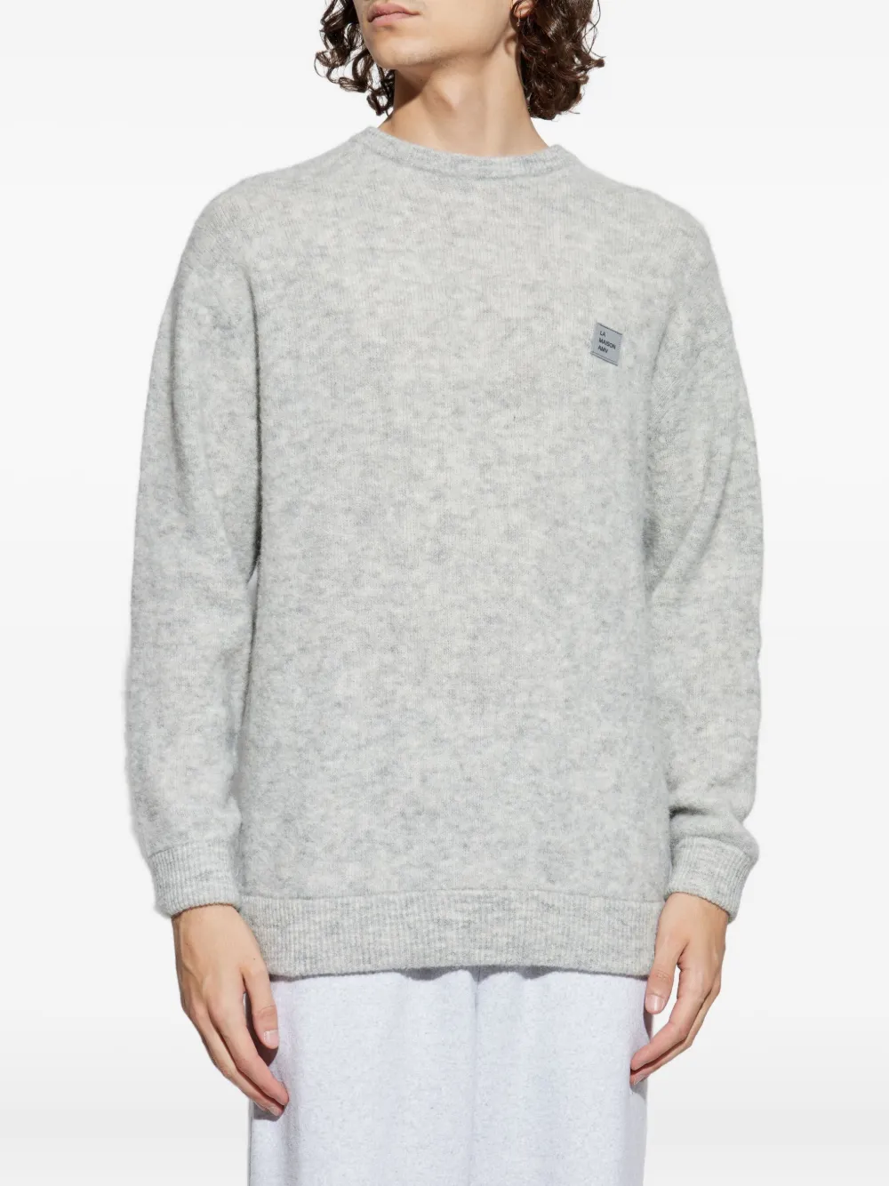 American Vintage Trui met ronde hals Grijs