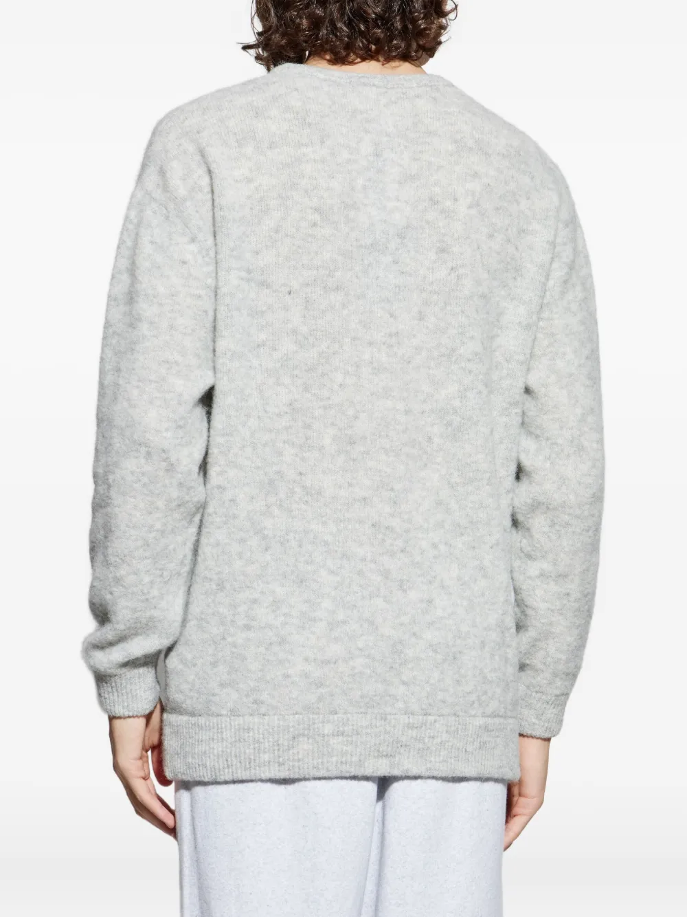 American Vintage Trui met ronde hals Grijs