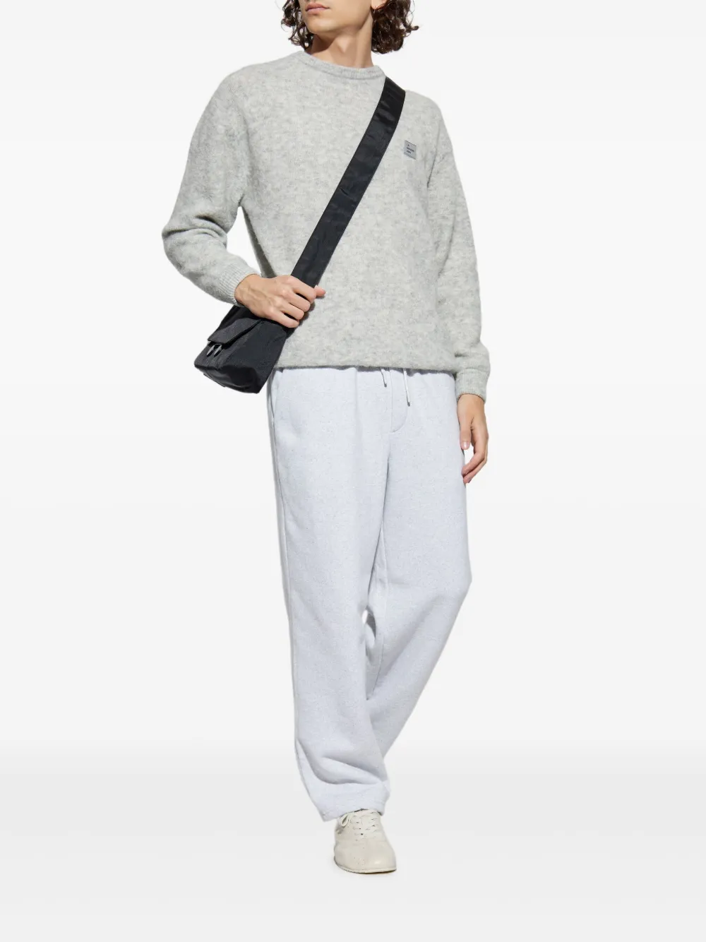 American Vintage Trui met ronde hals Grijs