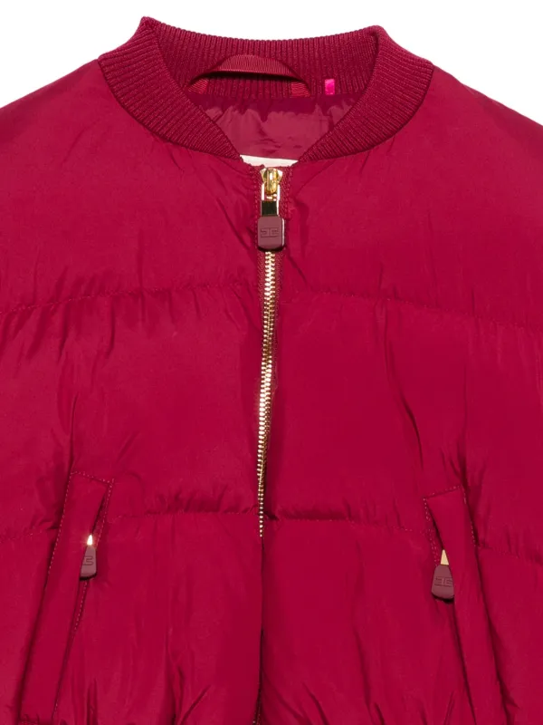 Elisabetta Franchi Kids キルティング ボンバージャケット | ピンク 
