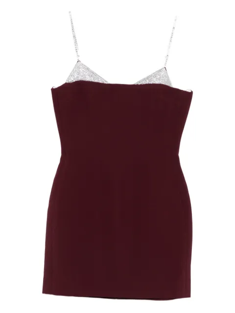 David Koma embellished-strap mini dress