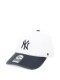 Sporty & Rich logo-embroidered baseball cap - White