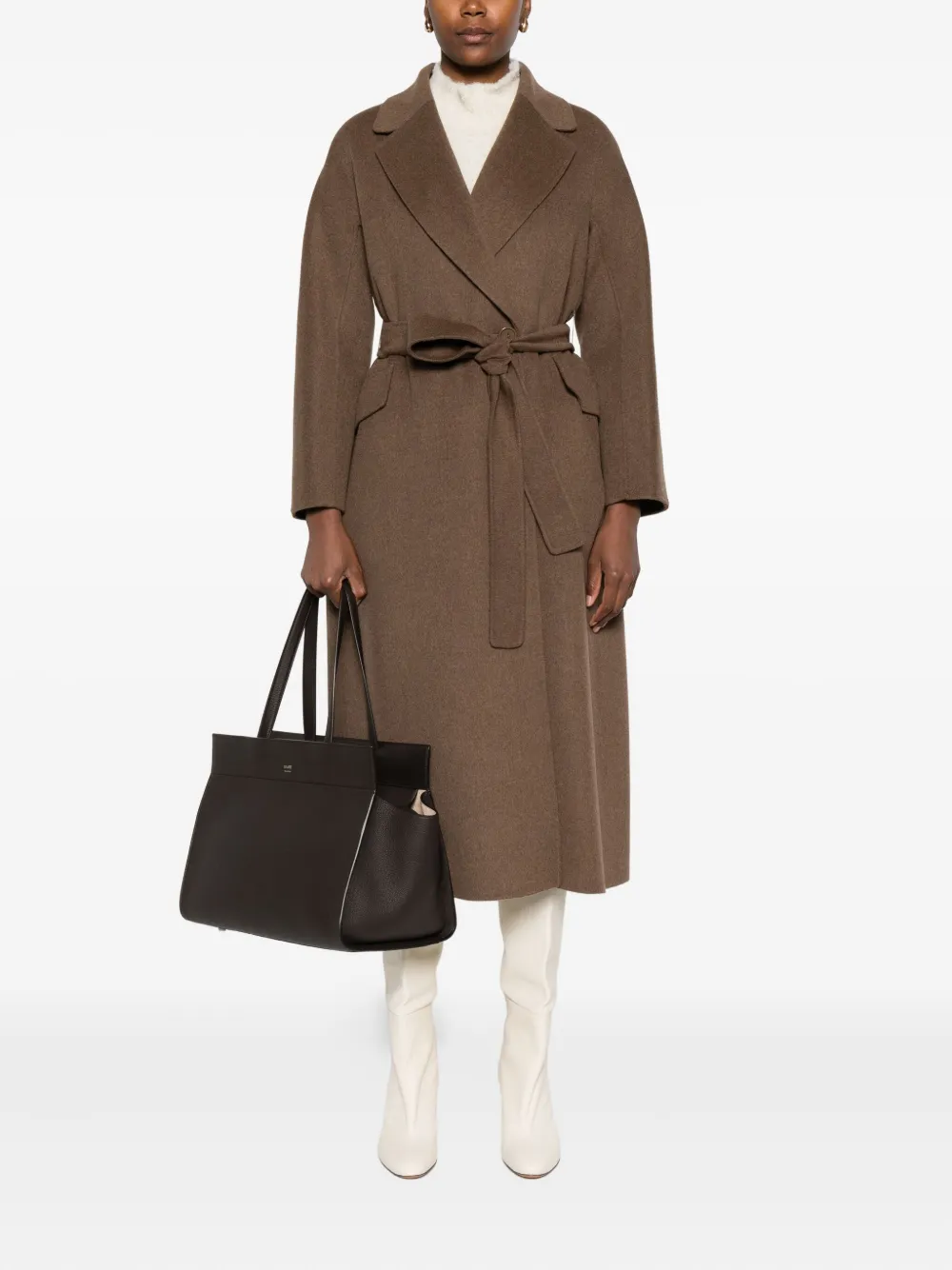 'S Max Mara belted lapel coat | Double Breasted & Peacoats | Image 2