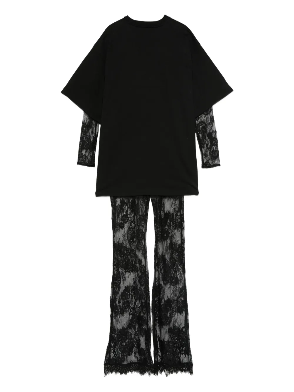 Pinko Kids lace-panel jumpsuit | Jumpsuits | Image 2