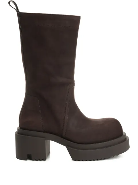 Rick Owens 60mm platform leather boots