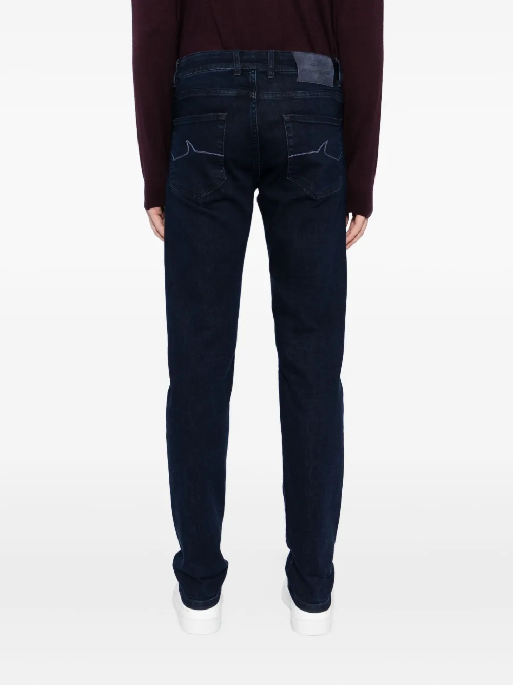 Paul & Shark Jeans met geborduurde zak Blauw