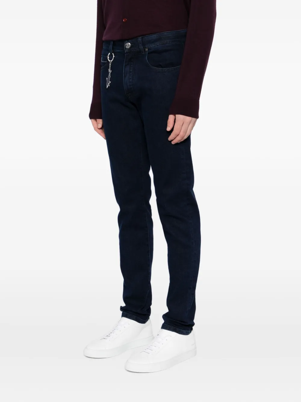 Paul & Shark Jeans met geborduurde zak Blauw