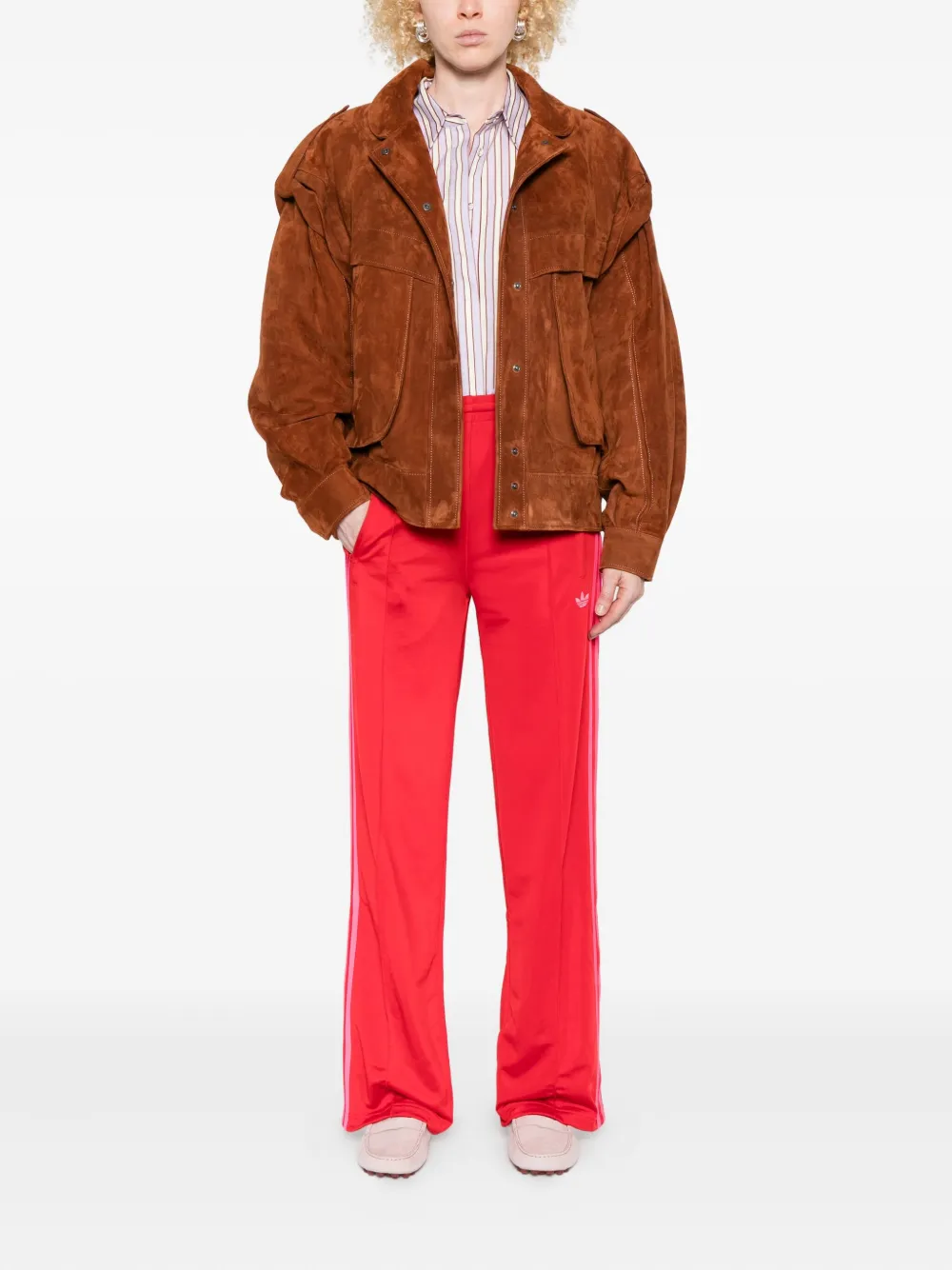 adidas stripe-detail trousers | Sweatpants | Image 2