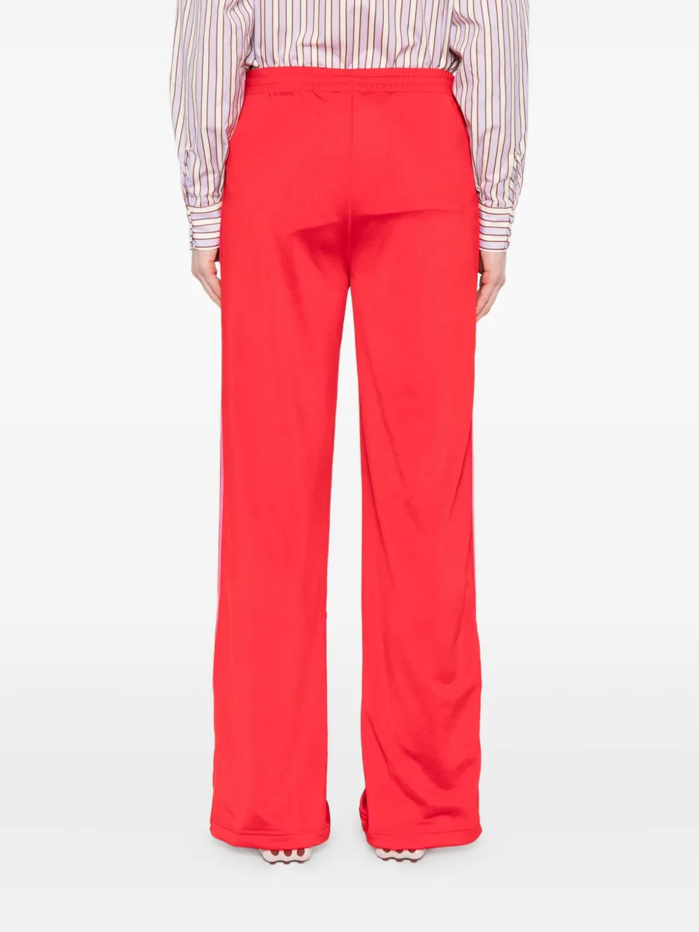 adidas Broek met streepdetail Rood