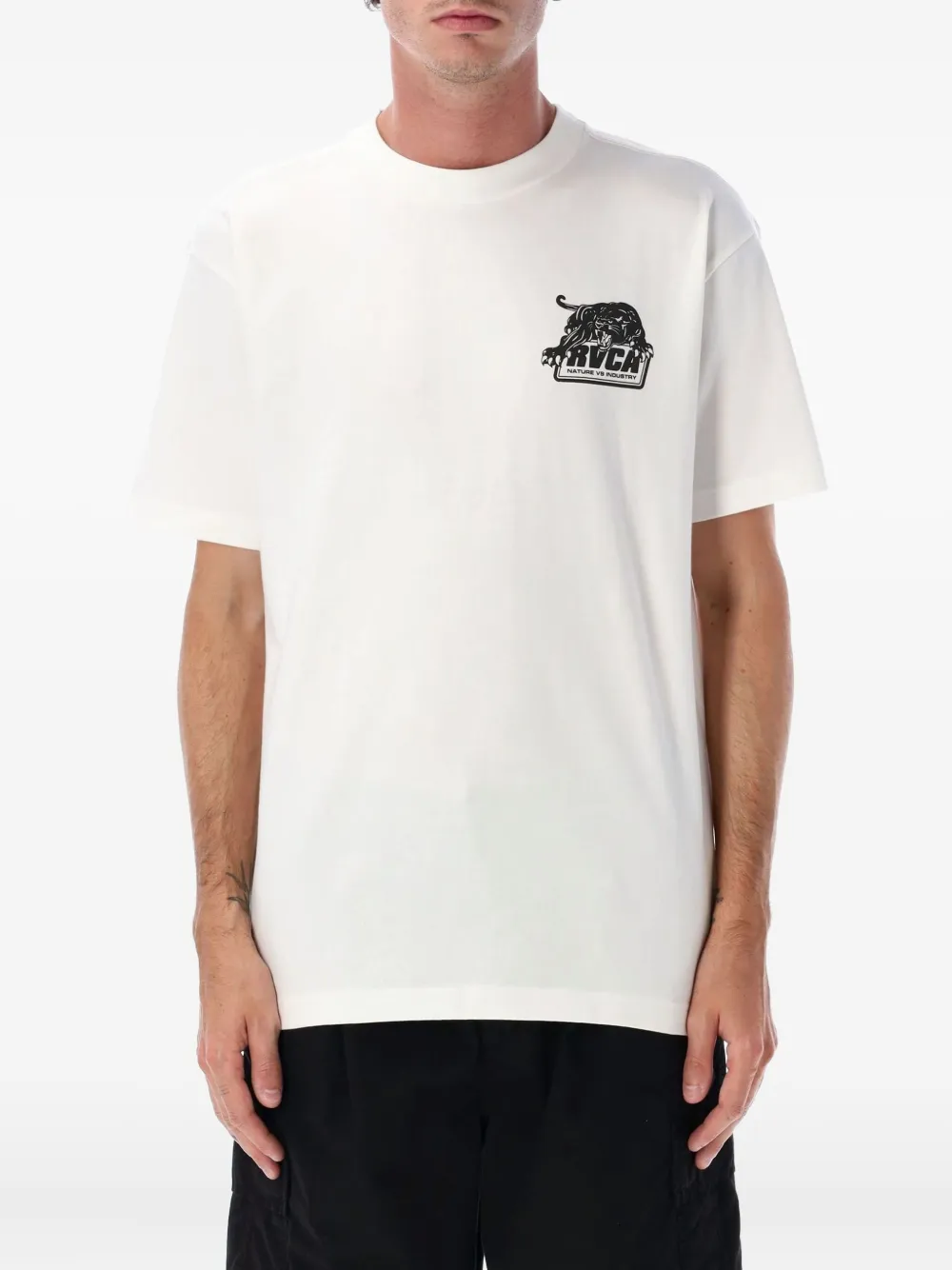 Rvca logo-print T-shirt | White | Image 1
