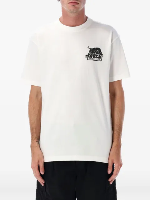 Rvca logo-print T-shirt