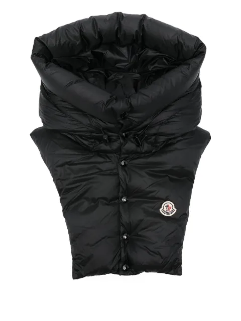 Moncler quilted high-neck hood 