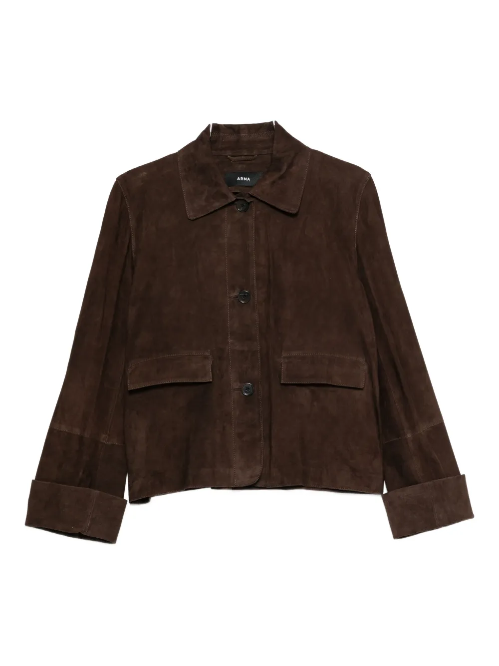 Arma Ella Jacke Aus Wildleder In Brown