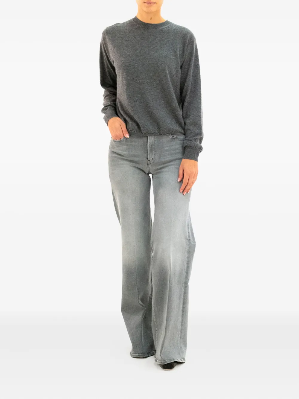 MOTHER The Twister Heel denim jeans - Grijs