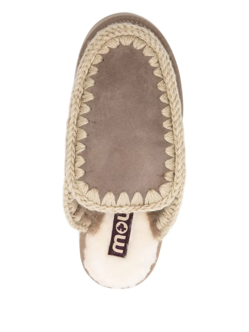 Mou Eskimo Bounce slippers Brown