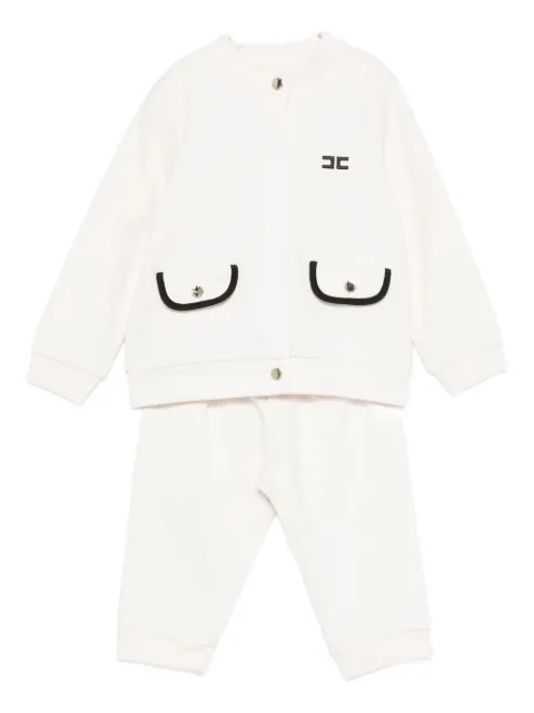 Elisabetta Franchi La Mia Bambina contrast-pocket tracksuit