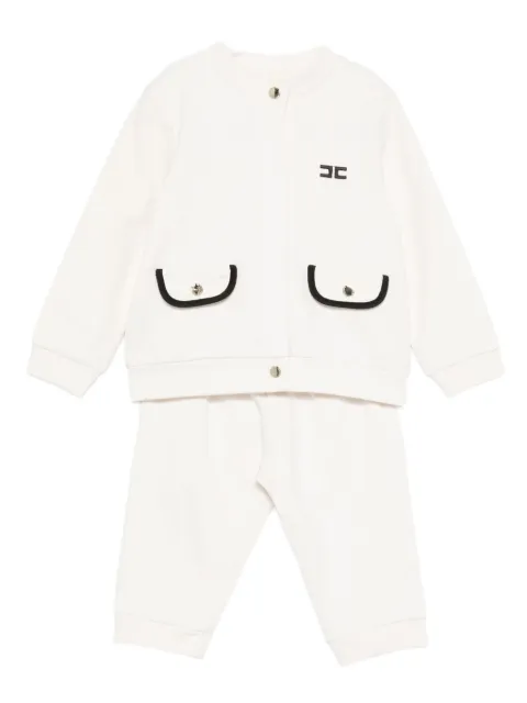 Elisabetta Franchi La Mia Bambina contrast-pocket tracksuit