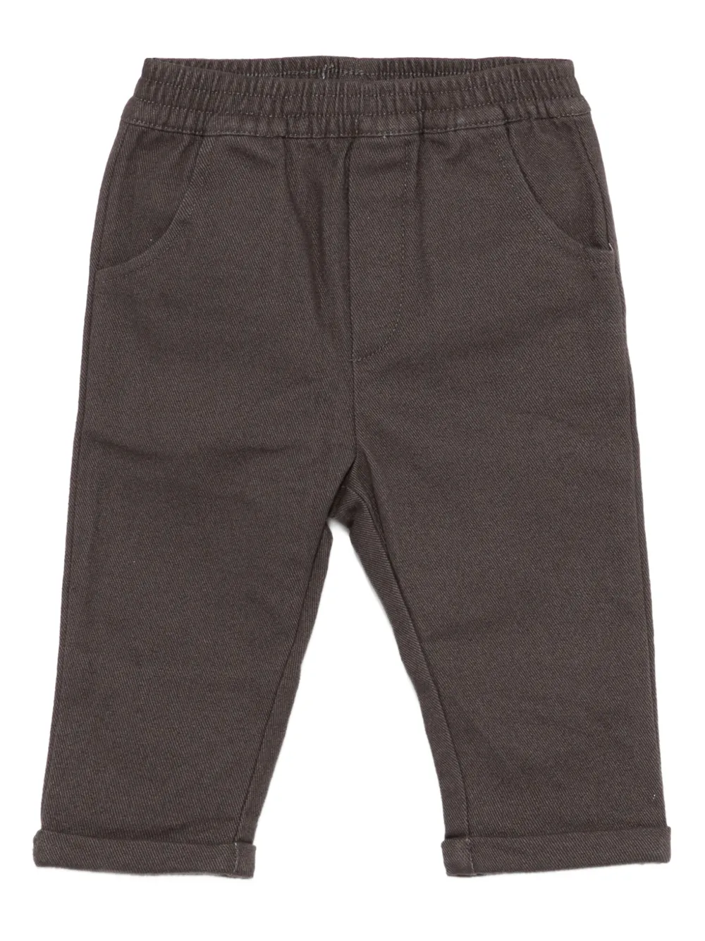 Donsje Olb Elasticated-waistband Trousers In Gray