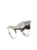 Vitaly abstract-form ring - Silver