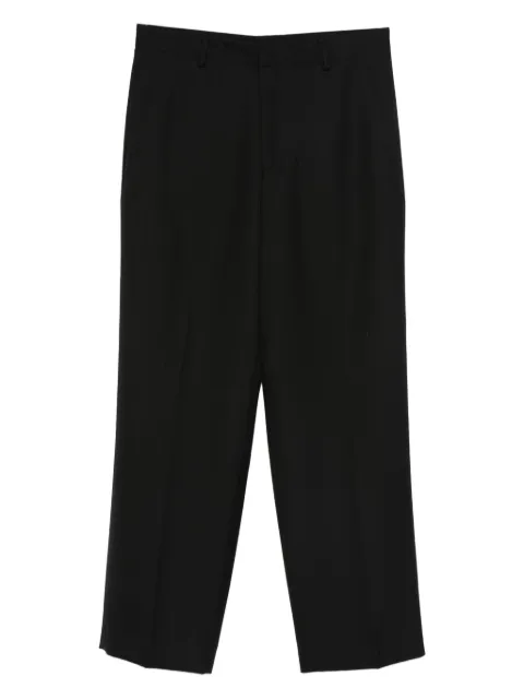 Costumein cropped trousers