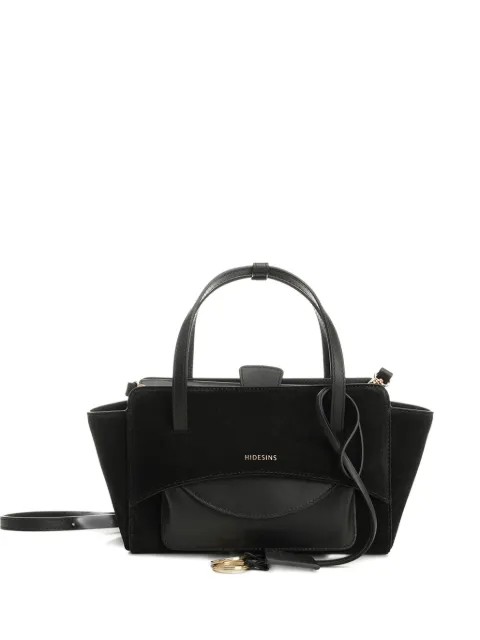 HIDESINS small Flap suede tote bag