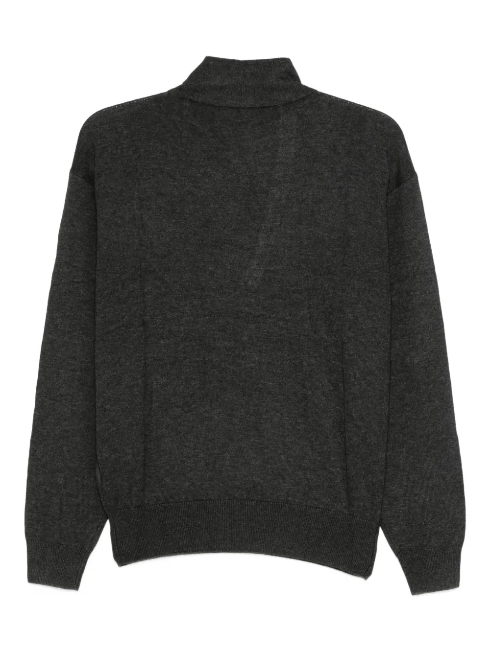 Isabel Marant Calsia High-neck Stud-detail Sweater In Black