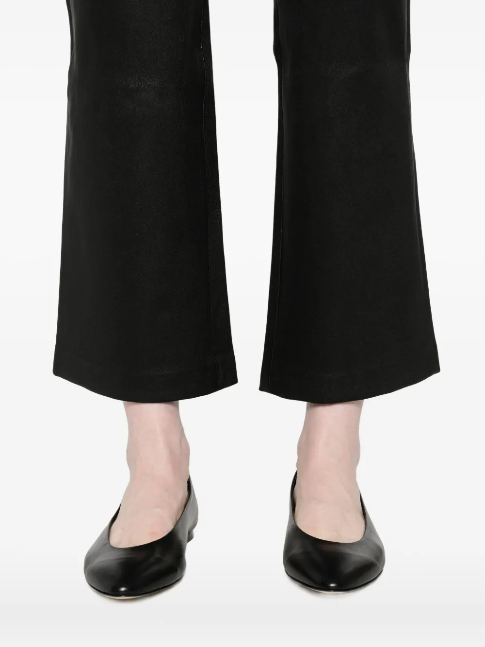 Arma Leather Trousers In Black