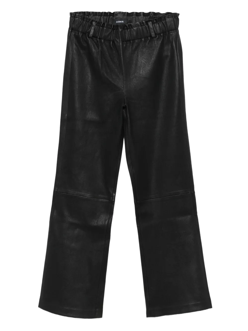 Arma Leather Trousers In Black