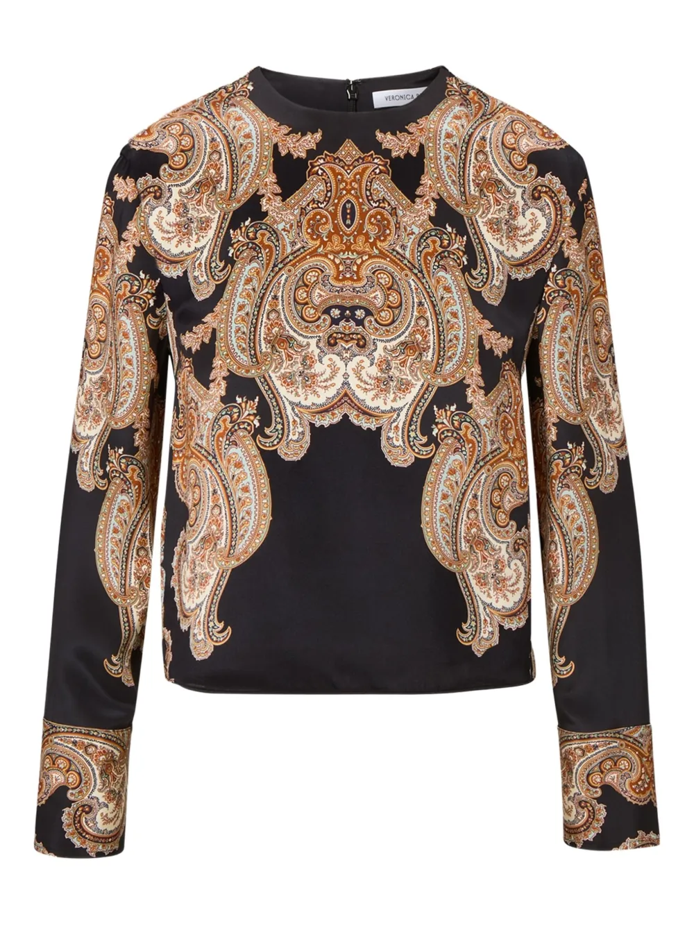 Veronica Beard Karisse paisley-print blouse | Black | Image 1