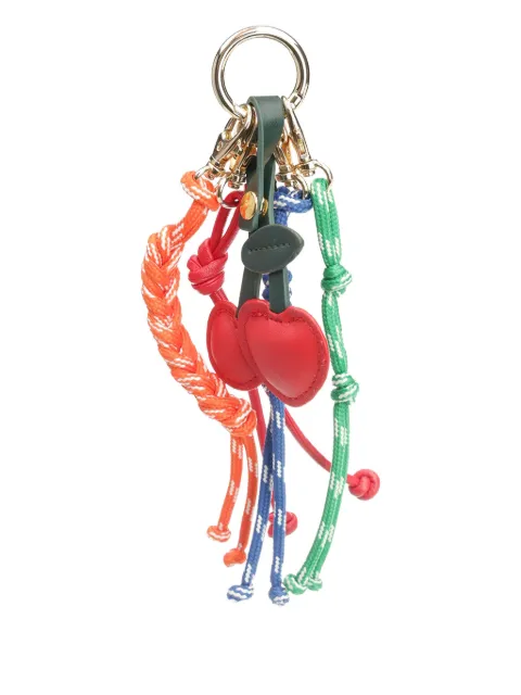 HIDESINS cherry heart keyring