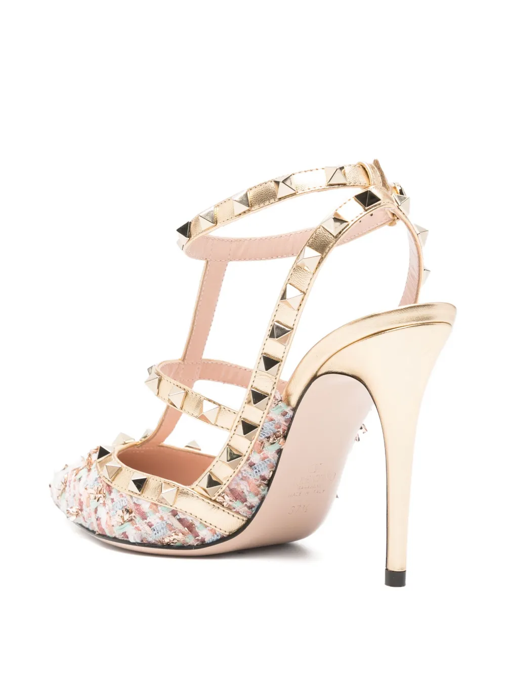 Valentino Garavani rockstud-embellishment pumps Beige