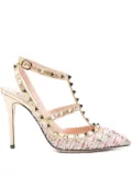 Valentino Garavani rockstud-embellishment pumps - Neutrals