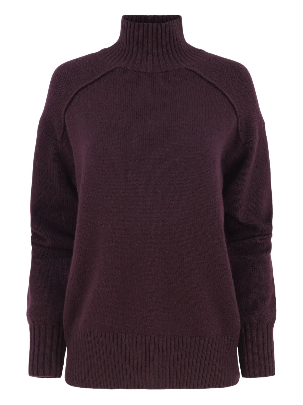 A.L.C. high-neck ribbed sweater | Purple | Image 1